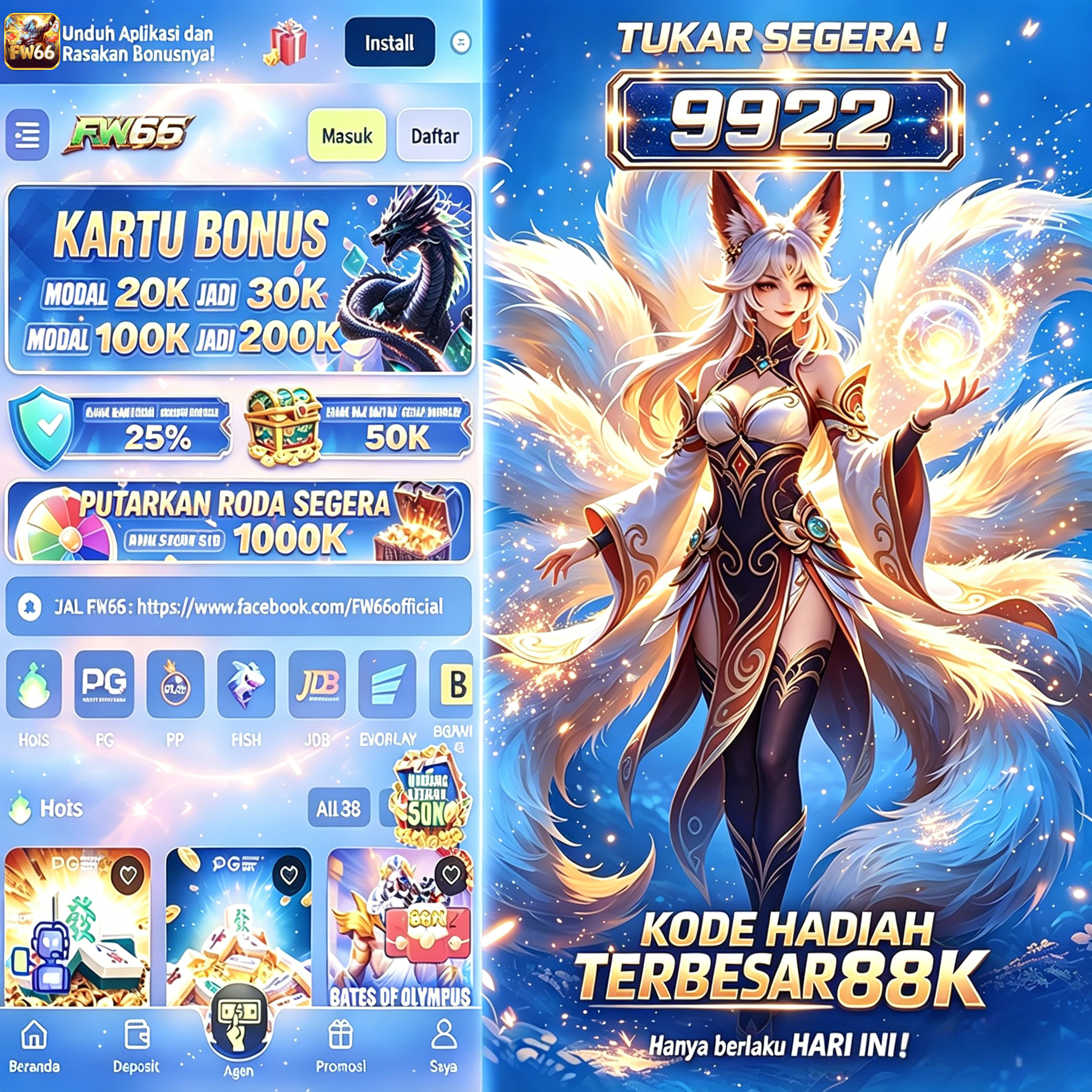 FW66 - Login fw66 App Mudah